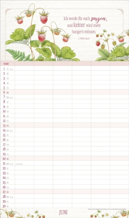 Familienplaner „Poesie“