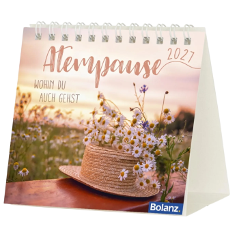 Aufstellkalender „Atempause