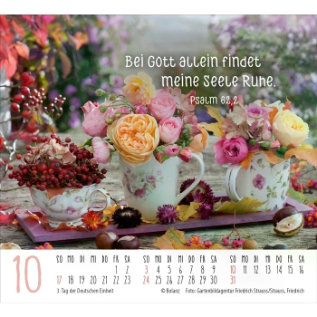 *Harmonien, Aufstellkalender 2027