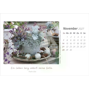 *Die Güte Gottes preisen, Tischkalender 2027