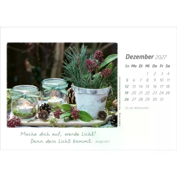 *Die Güte Gottes preisen, Tischkalender 2027