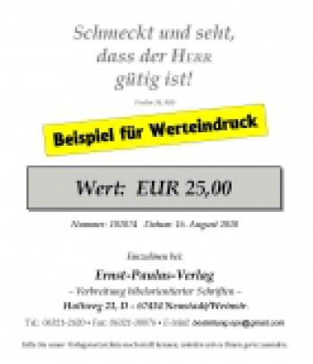 Geschenkgutschein, Motiv 3