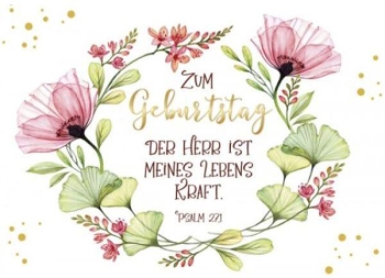 *Postkarte „Geburtstag“