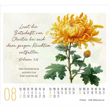 *Kunstwerke des Schöpfers, 2027, Minikalender