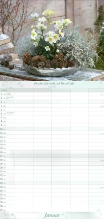 *Gartenfreude, 2027 – Familienplaner, 5-spaltig, 22 x 45 cm