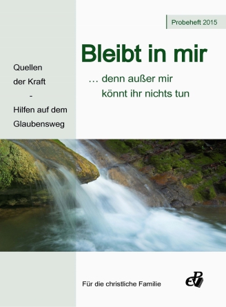 Bleibt in mir, Heft 2015
