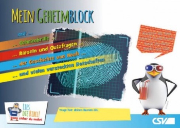 *Mein Geheimblock, No. 1 – ab 20 Stück