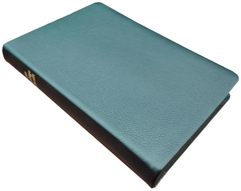 Standardbibel, Leder, schwarz, Goldschnitt mit Griffregister, 15,5 x 22,5 x 2,8 cm
