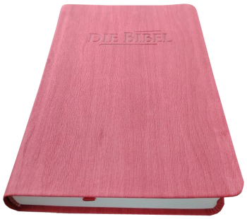 *Taschenbibel, Kunstleder, rot, 13 x 18,3 x 2,9 cm