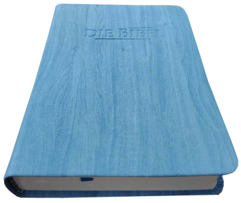 *Taschenbibel, Kunstleder, blau, 13 x 18,3 x 2,9 cm