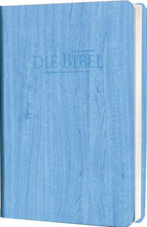*Taschenbibel, Kunstleder, blau, 13 x 18,3 x 2,9 cm