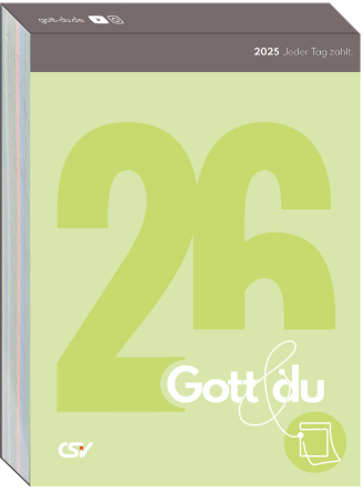 *Gott & du (Gott und du), 2026, Abreißkalender