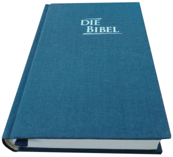 *Pocketbibel, Leinen, blau, 9,5 x 14,0 x 2,3 cm