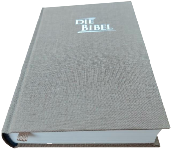 *Pocketbibel, Leinen, sandbraun, 9,5 x 14,0 x 2,3 cm