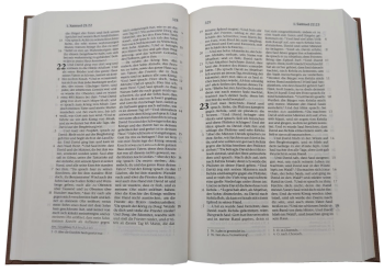 Standardbibel, Leinen, sandbraun, 14,9 x 22,5 x 2,8 cm