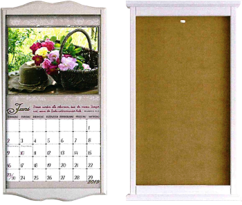 *Holzrahmen für Wandkalender