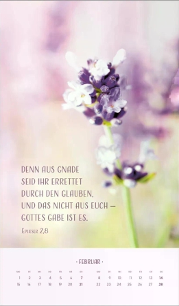 Zarte Blumengrüße Posterkalender
