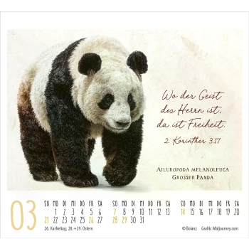 *Kunstwerke des Schöpfers, 2027, Minikalender