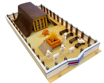 *Die Stiftshütte (Klemmbaustein-Bausatz)