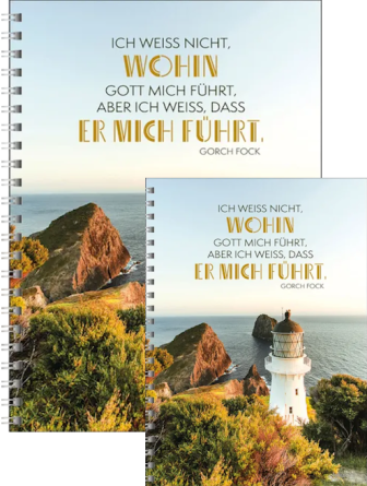 *Memoblock „Ich weiß nicht, wohin Gott mich führt"
