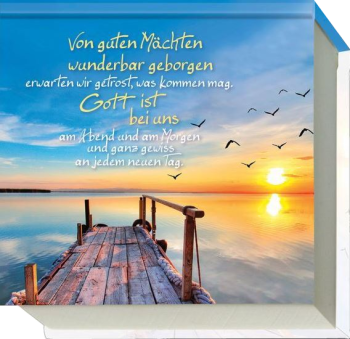 *Notitzblock "Von guten Mächten"