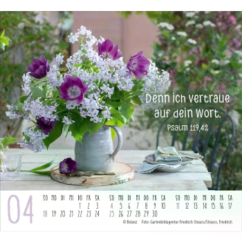 *Harmonien, Aufstellkalender 2027