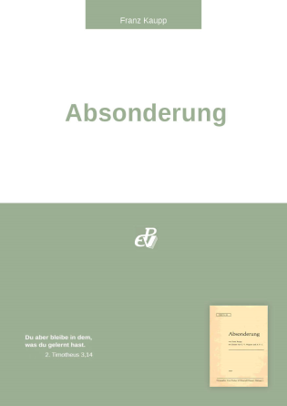 Absonderung (digital)