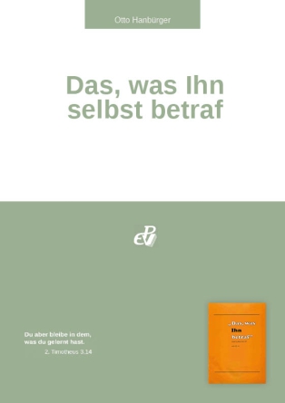 Das, was Ihn selbst betraf (digital)