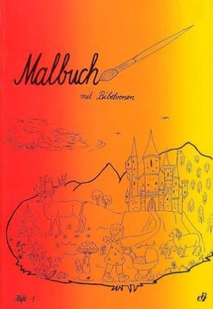 Malbuch Nr. 1 mit Elberfelder Bibelversen