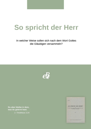 So spricht der Herr (digital)