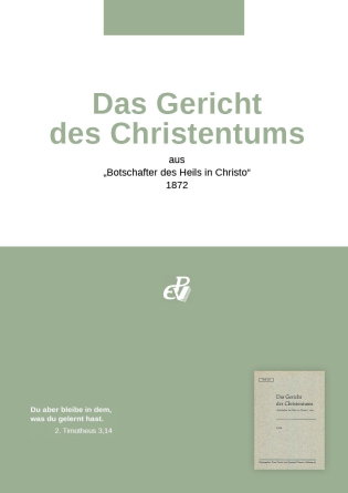 Das Gericht des Christentums (digital)