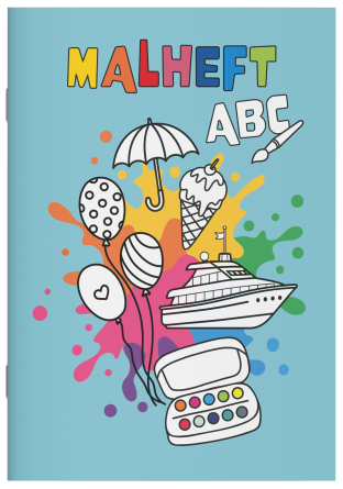 *Malheft „ABC“