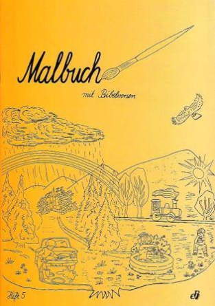 Malbuch Nr.5 mit Elberfelder Bibelversen