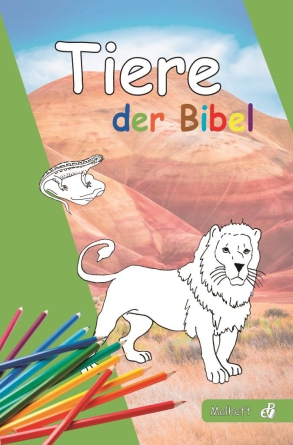 Malheft „Tiere der Bibel“