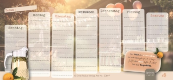 Mein Wochenplaner „Gott erhellt dir den Tag“