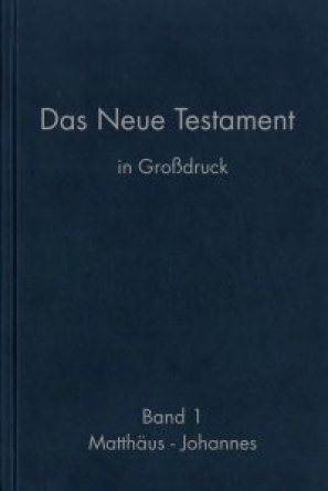 Das Neue Testament, GROßDRUCK, 2 Bände, 24 x 17 cm