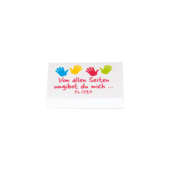 *Radiergummi Hand „Von allen Seiten“