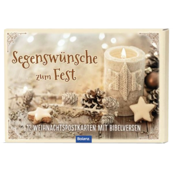 *Postkartenpäckchen "Segenswünsche zum Fest"