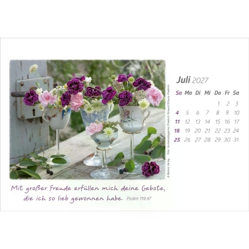 *Die Güte Gottes preisen, Tischkalender 2027