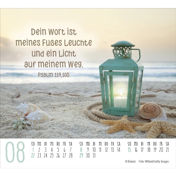 Aufstellkalender „Atempause