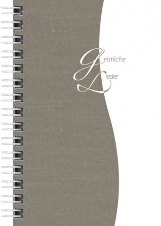 Liederbuch Geistliche Lieder mit praktischer Spiralbindung fürs Klavier