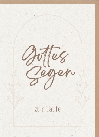 *Faltkarte „Zur Taufe“ Galater 3,26.27