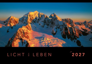 Monatskalender 2027 mit Bibelversen, erstklassigen Bildern und praktischer Terminspalte im DIN-A3-Format.