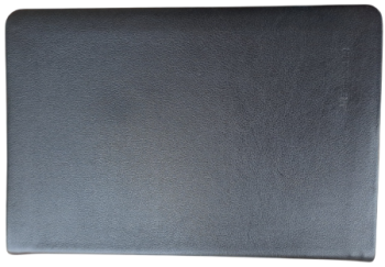 Preview: Standardbibel, Leder, schwarz, Goldschnitt, 15,5 x 22,5 x 2,8 cm – Namensprägung entfernt