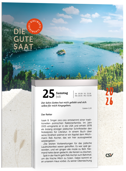 *Die gute Saat 2026, Abreiß