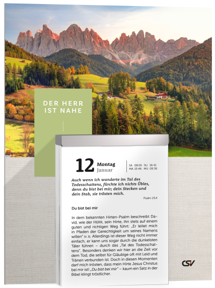*Der Herr ist nahe 2026, Abreiß