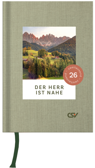 *Der Herr ist nahe 2026, Buch, Großdruck, fester Einband