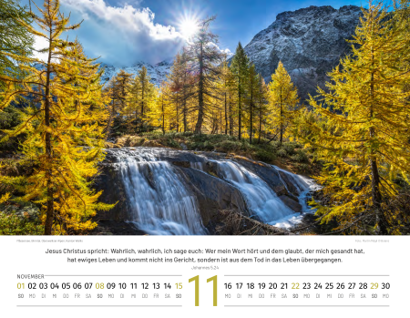 *Schweizer Bildkalender 2026, 40 x 31 cm