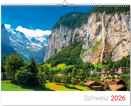 *Schweizer Bildkalender 2026, 40 x 31 cm