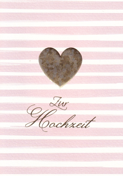 *Faltkarte „Hochzeit“ Matthäus 28,20